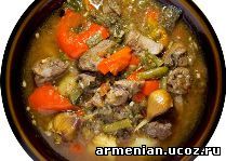  Кухня Армении: Кчуч из баранины